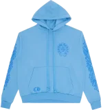 Blue Chrome Hearts Hoodie