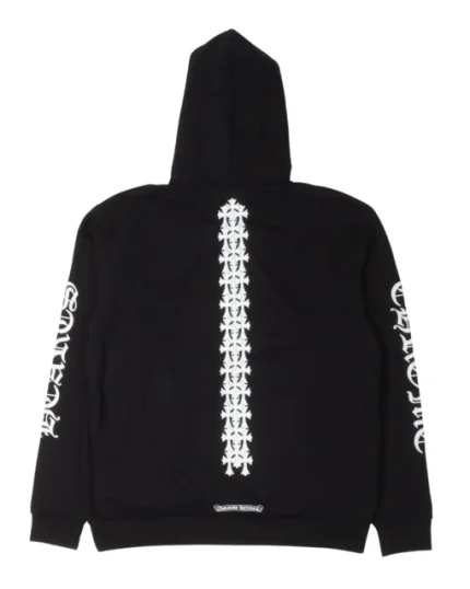 Chrome Heart Spine Cross Hoodie3