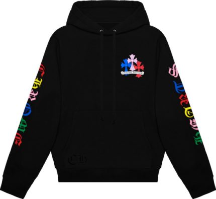 Chrome Hearts Multi Colors Black Hoodie