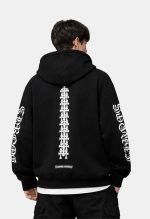 chrome hearts spine hoodie