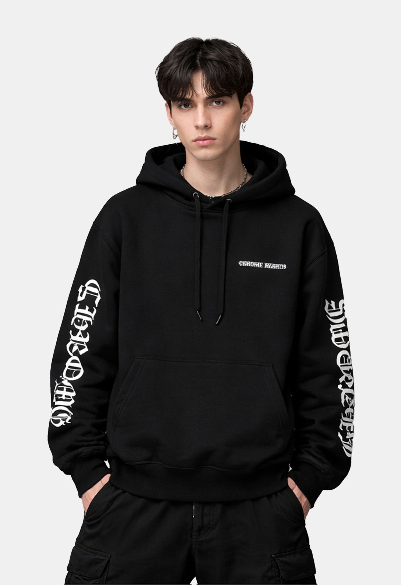 Chrome-Hearts-Spine-Hoodie-men chrome hearts spine hoodie