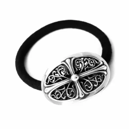 CROSS BALL HAIR TIE