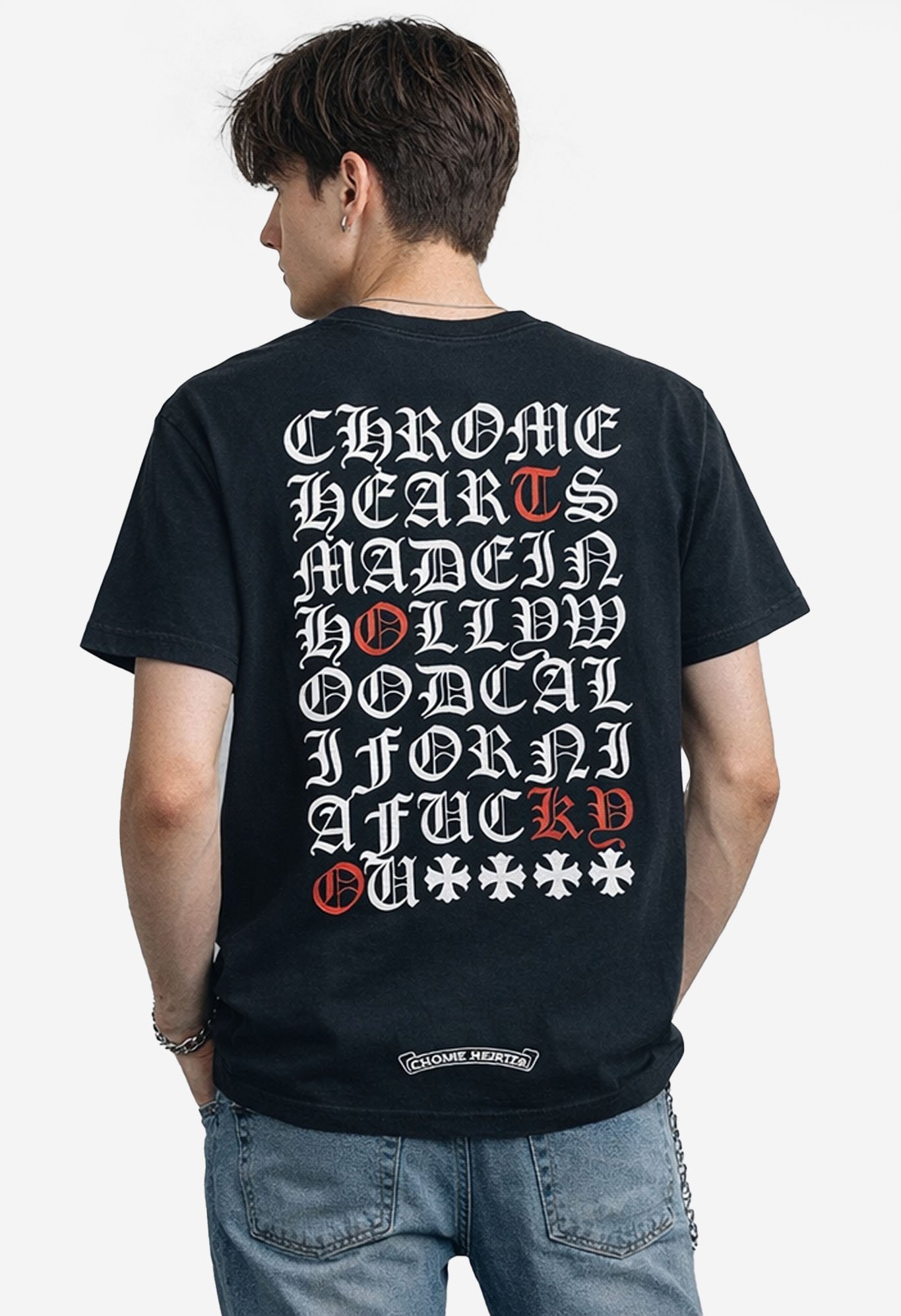 chrome-hearts-eye-chart-spell-out-pocket-t-shirt-black Chrome hearts black shirt