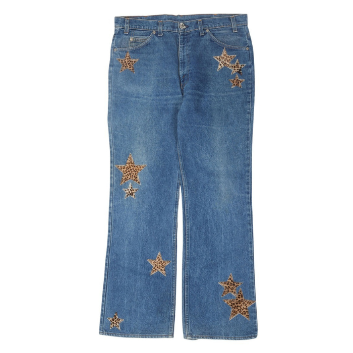Chrome Hearts Levi’s Red Cross Patch Jeans Black