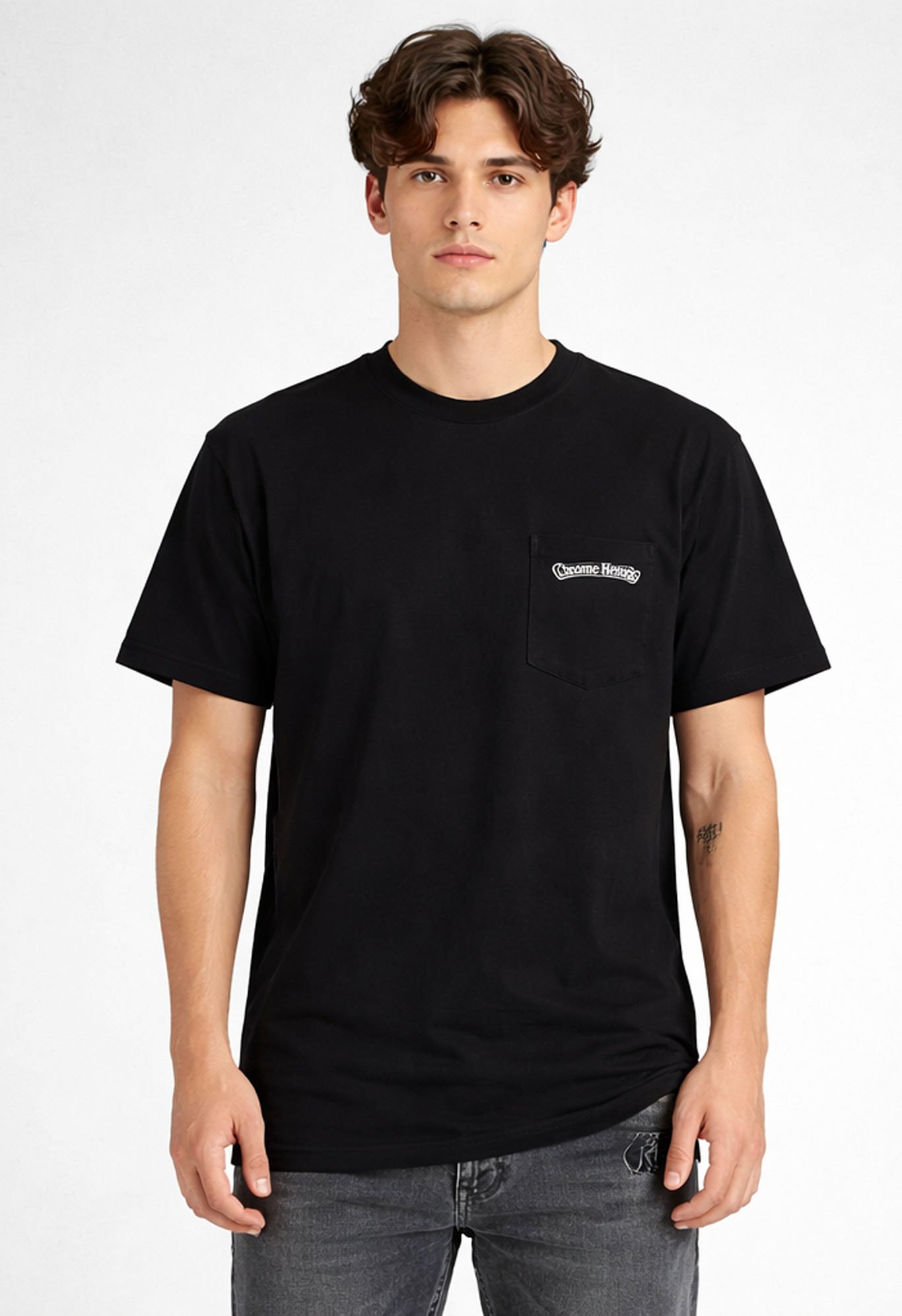 chrome-hearts-floral-t-shirt-men Chrome Hearts Floral T-Shirt