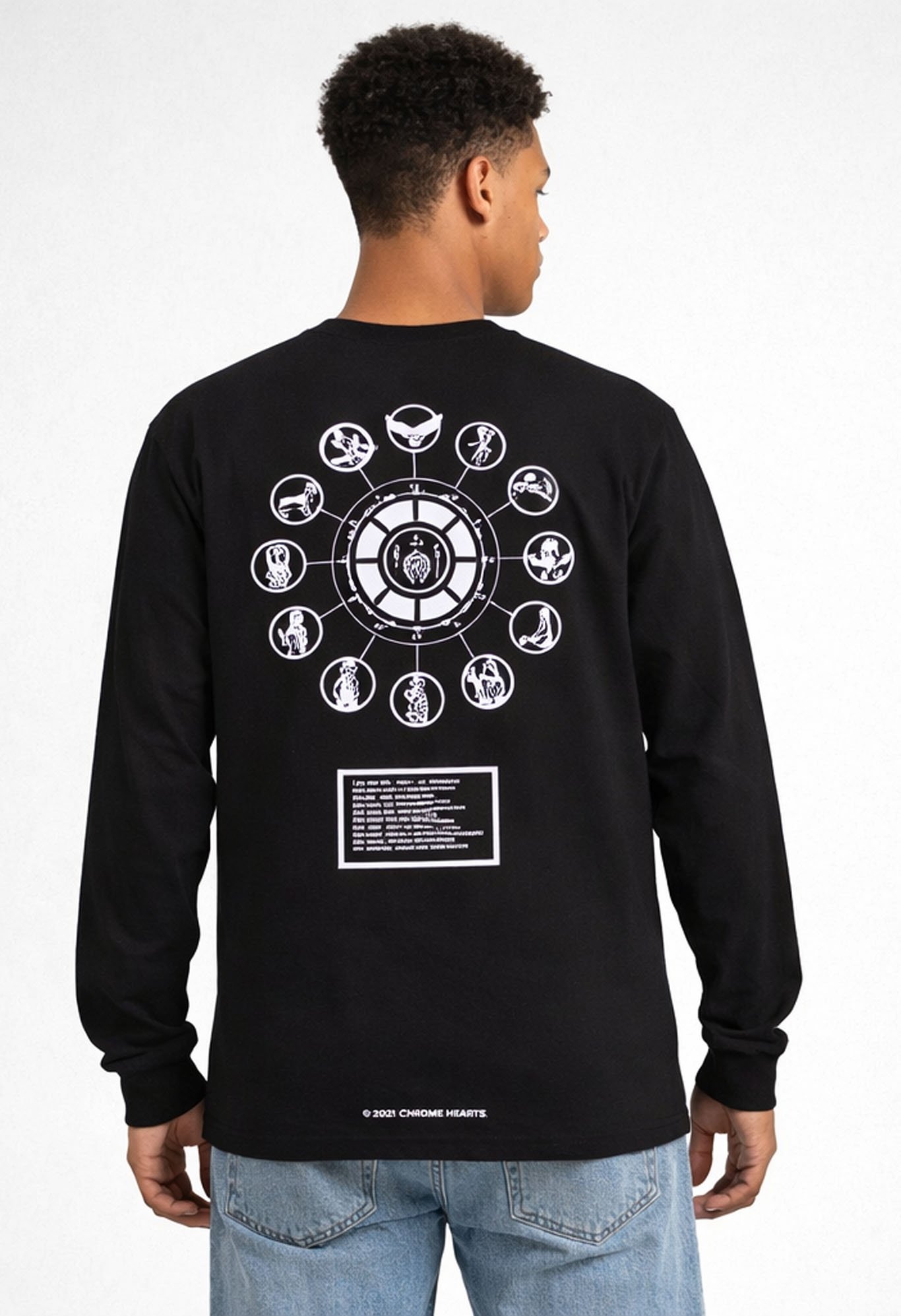 chrome hearts foti t-shirt black