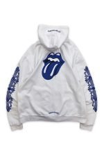 chrome hearts rolling stones hoodie