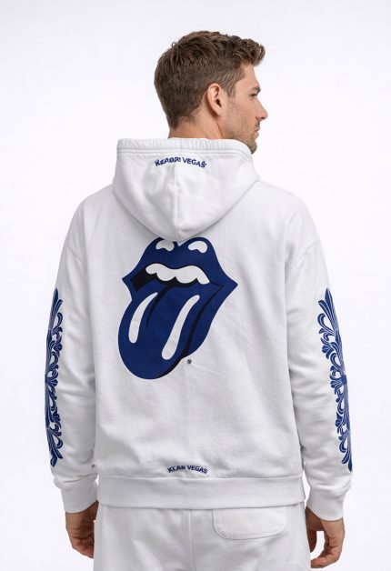 chrome hearts rolling stones hoodie