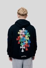 chrome hearts multicolor hoodie