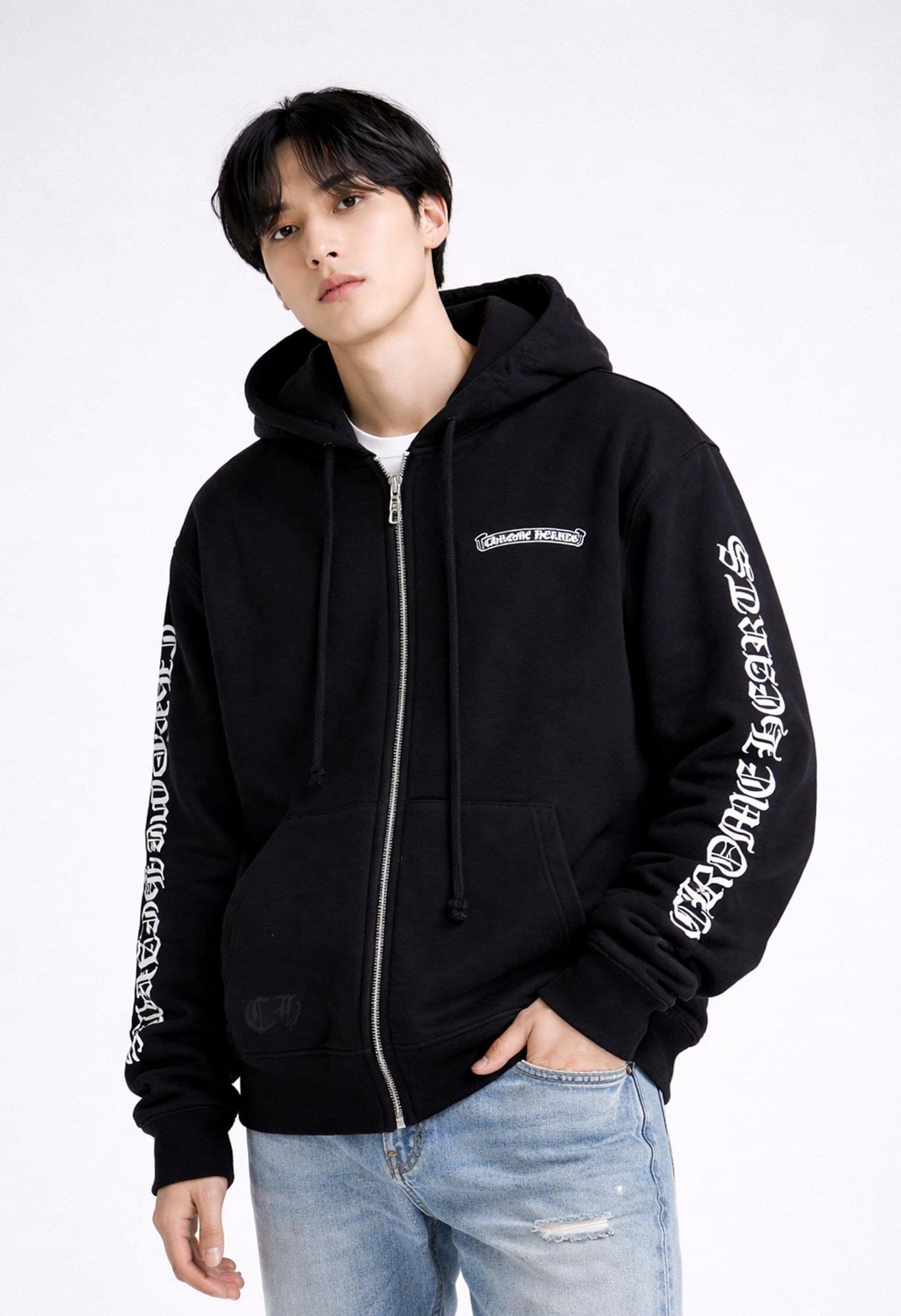 Chrome-Hearts-Fuck-You-Hoodie-Black-men chrome hearts hoodie